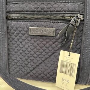 Vera Bradley Vera Tote Bag, Classic Navy Quilted New with Tags